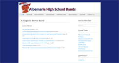 Desktop Screenshot of ahsband.net