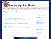 Tablet Screenshot of ahsband.net